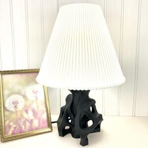 Organic Base Table Lamp, Flutter Table Lamp, Structural Desk Lamp and Shade